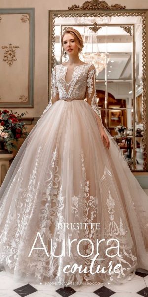 Aurora couture Eussian Glory 2019 Wedding Dresses Brigitte