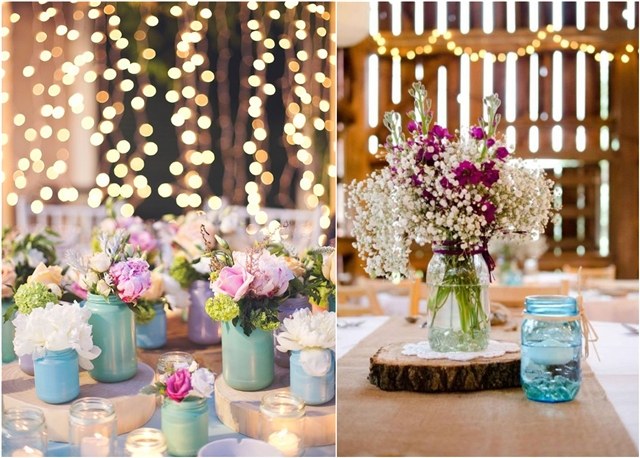 mason jar wedding ideas
