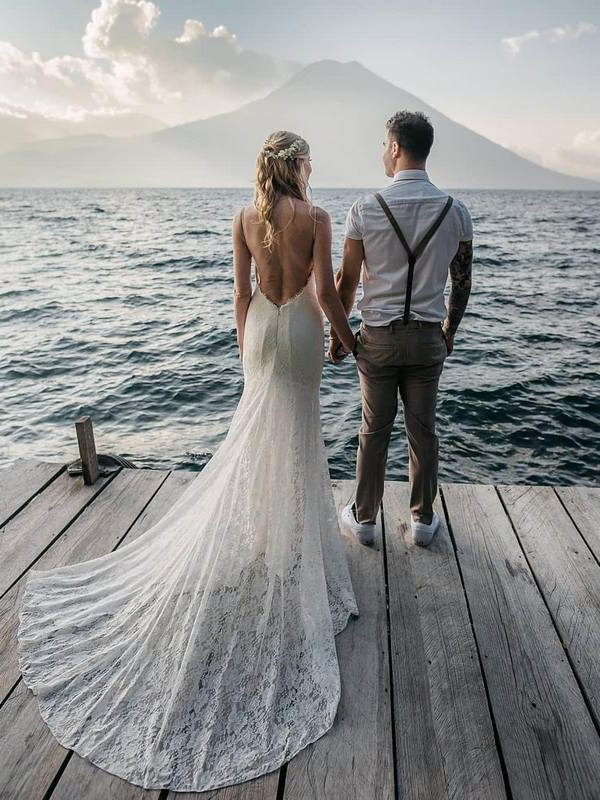 Water-Beach, Ocean and Lake wedding photo ideas