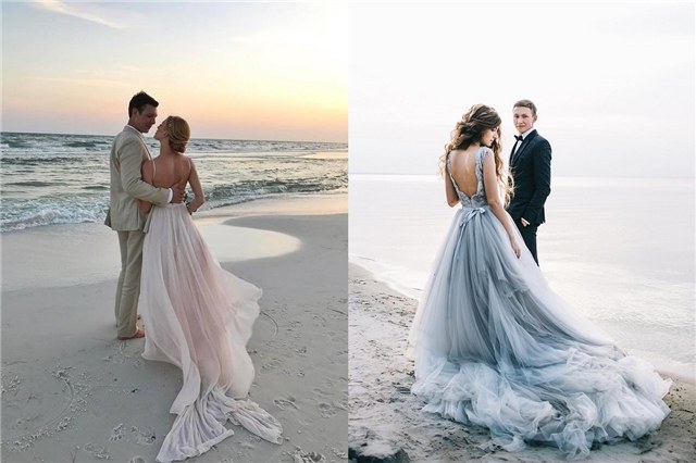 Water-Beach, Ocean and Lake wedding photo ideas