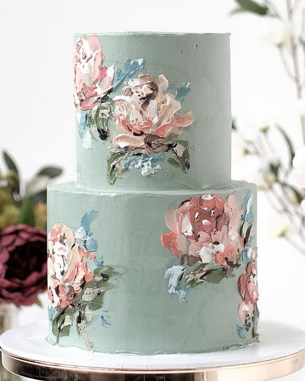 Printed Wedding Cake Ideas