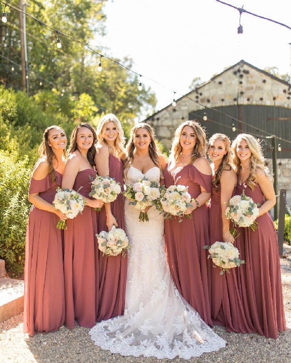 cinnamon rose gown