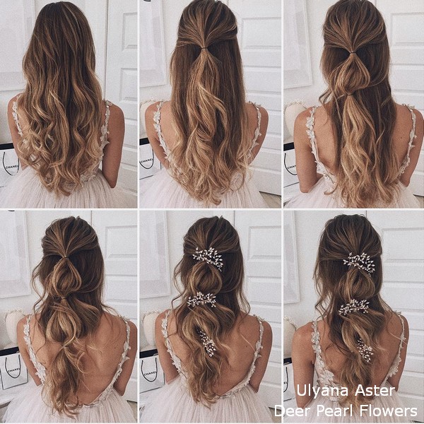 Ulyana Aster diy wedding hairstyle tutorial