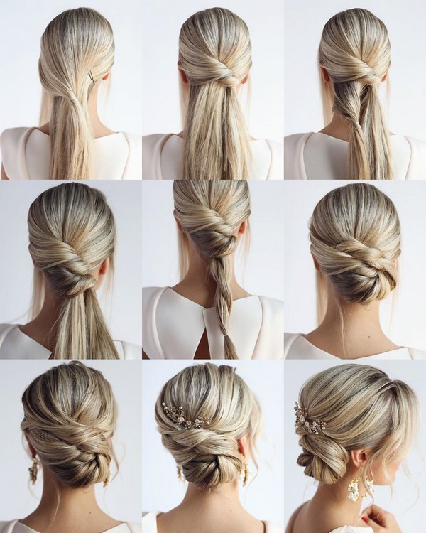 Wedding Hairstyle Tutorial for Long Hair from Tonyastylist #diy #wedding #weddinghairstyles #hairstyles