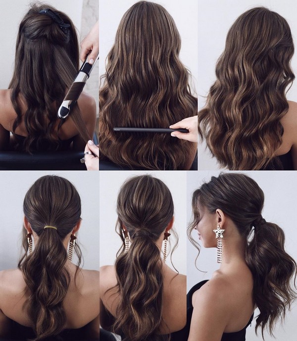 Wedding Hairstyle Tutorial for Long Hair from Tonyastylist #diy #wedding #weddinghairstyles #hairstyles