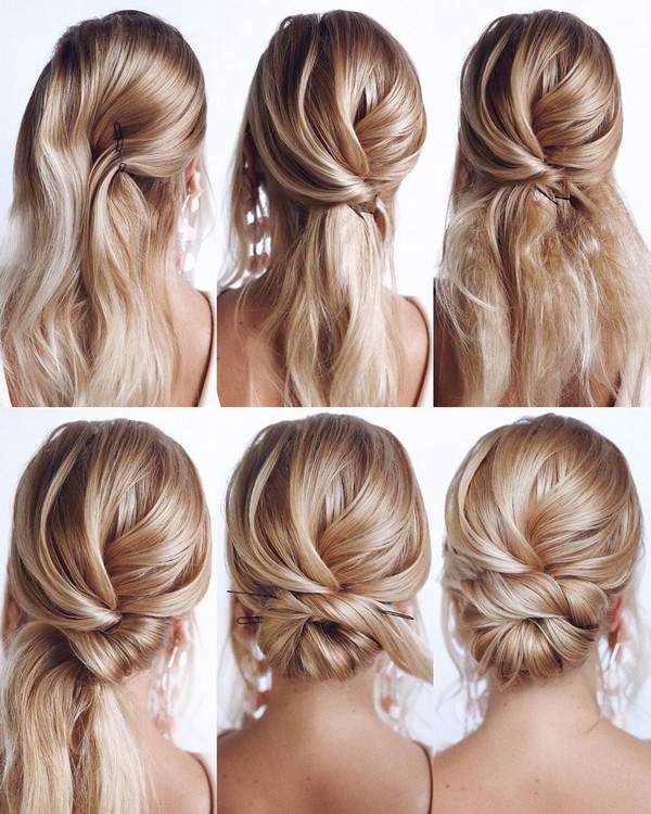 Wedding Hairstyle Tutorial for Long Hair from Tonyastylist #diy #wedding #weddinghairstyles #hairstyles