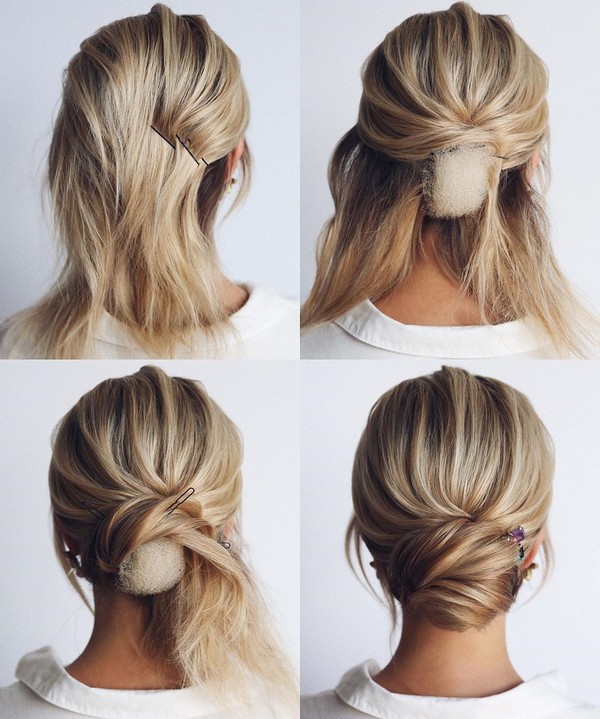 Wedding Hairstyle Tutorial for Long Hair from Tonyastylist #diy #wedding #weddinghairstyles #hairstyles