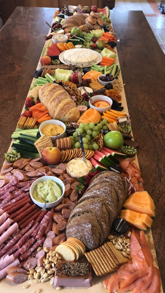 Charcuterie table food ideas for wedding #wedding #weddingfoods #weddingideas