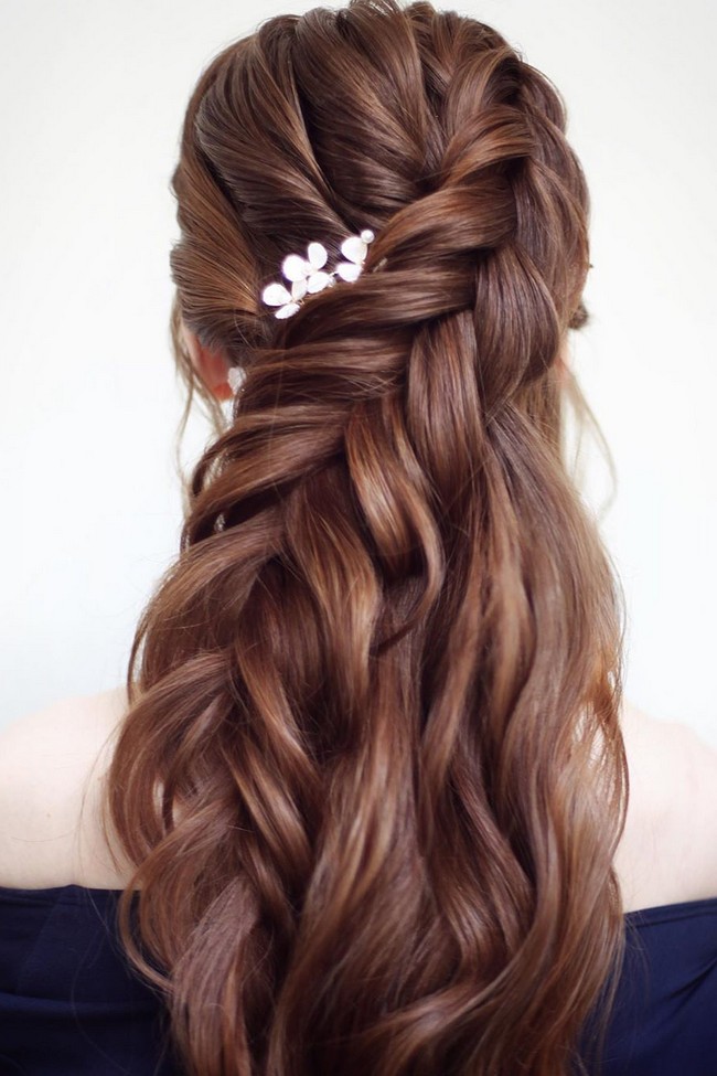 Long wedding hairstyles from lenabogucharskaya #wedding #weddingideas #hairstyles #weddingideas #weddinghair