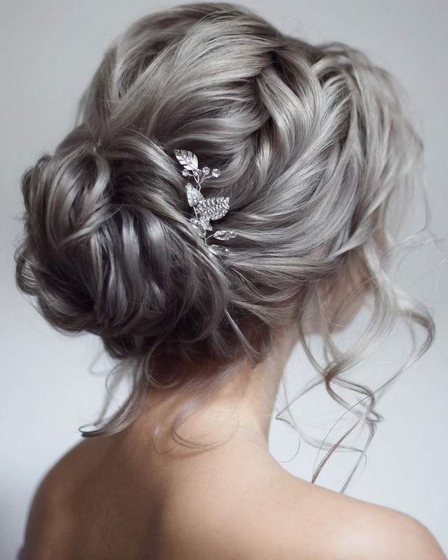 Long wedding updo hairstyles from lenabogucharskaya #wedding #weddingideas #hairstyles #weddingideas #weddinghair #updos #weddingupdos